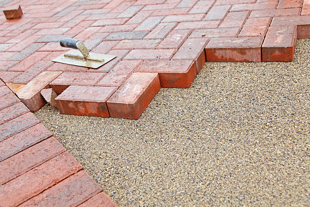 Cobblestone Driveway Pavers in Del Rey, CA